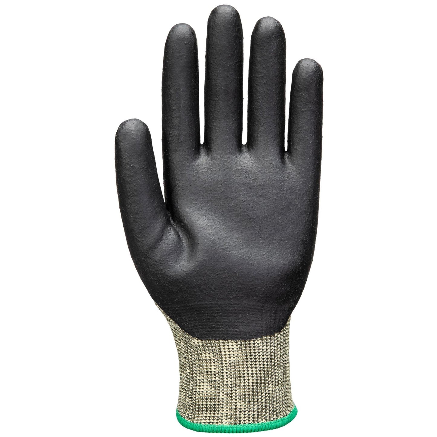 Green/Black String Knit Gloves - Portwest - Flame Resistant