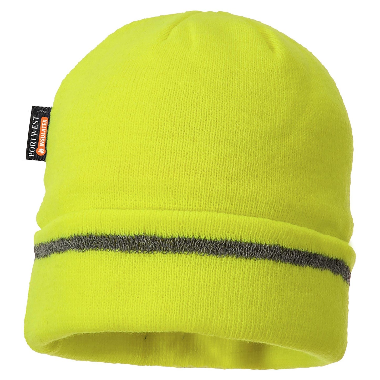 Black Beanies - Portwest - Insulatex Lined Hat - Warm Quality
