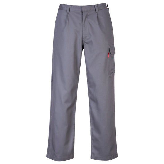 Gray Cargo Pants - Portwest - Flame Resistant
