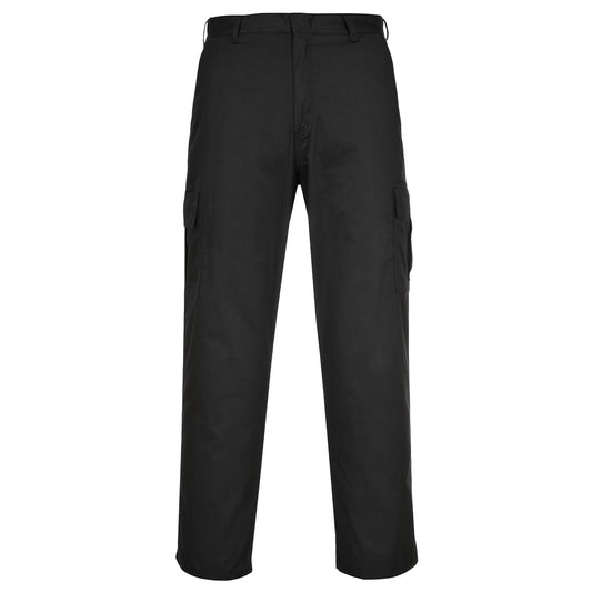 Black Work Pants - Portwest - Durable Utility Design