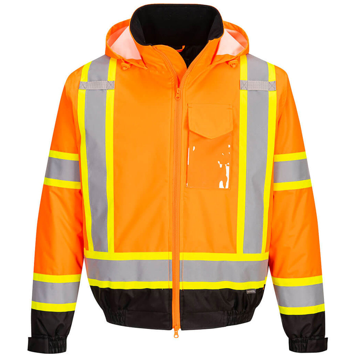 Orange Safety Jacket - Portwest - Waterproof Protection