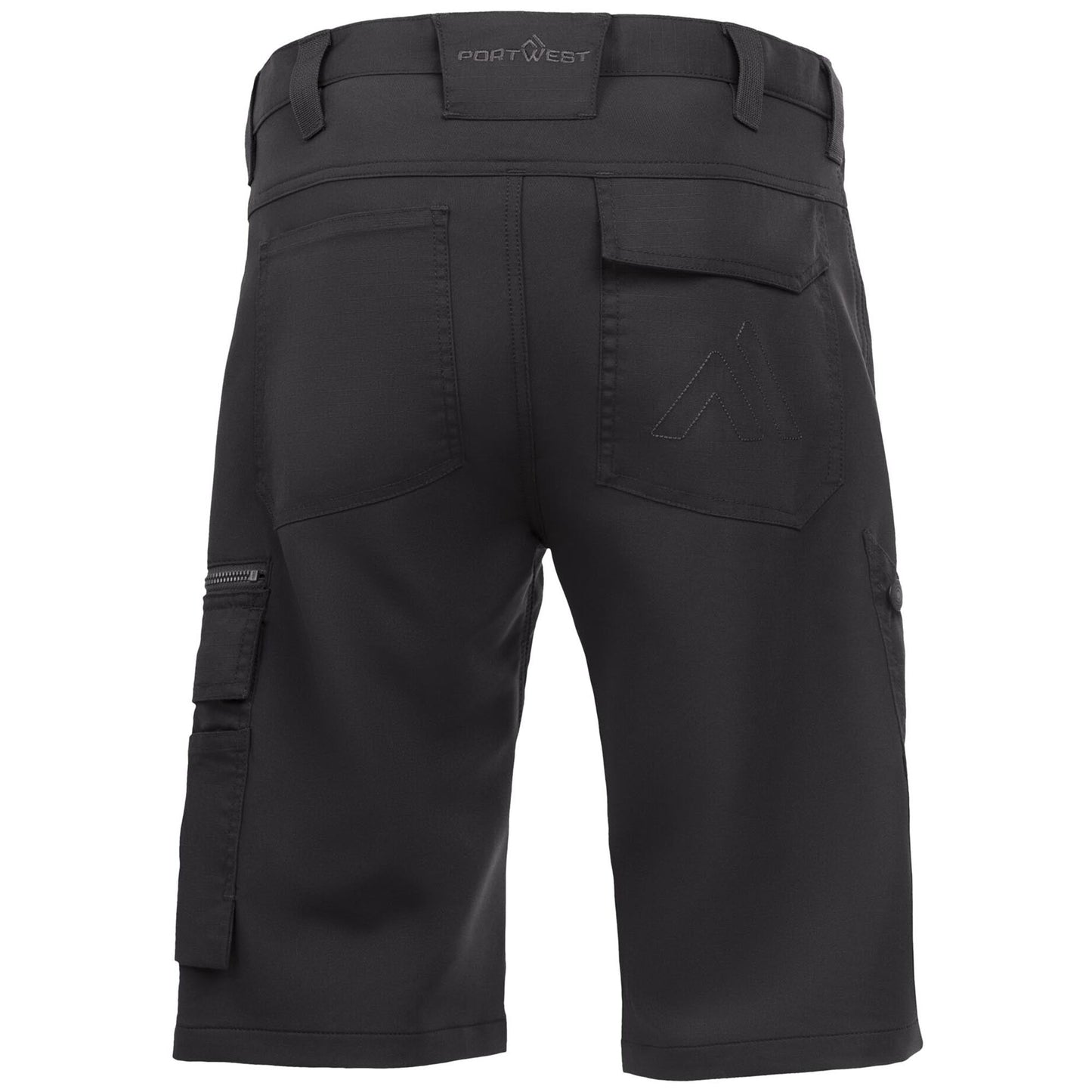 Black Stretch Shorts - Portwest - Durable Design Flex