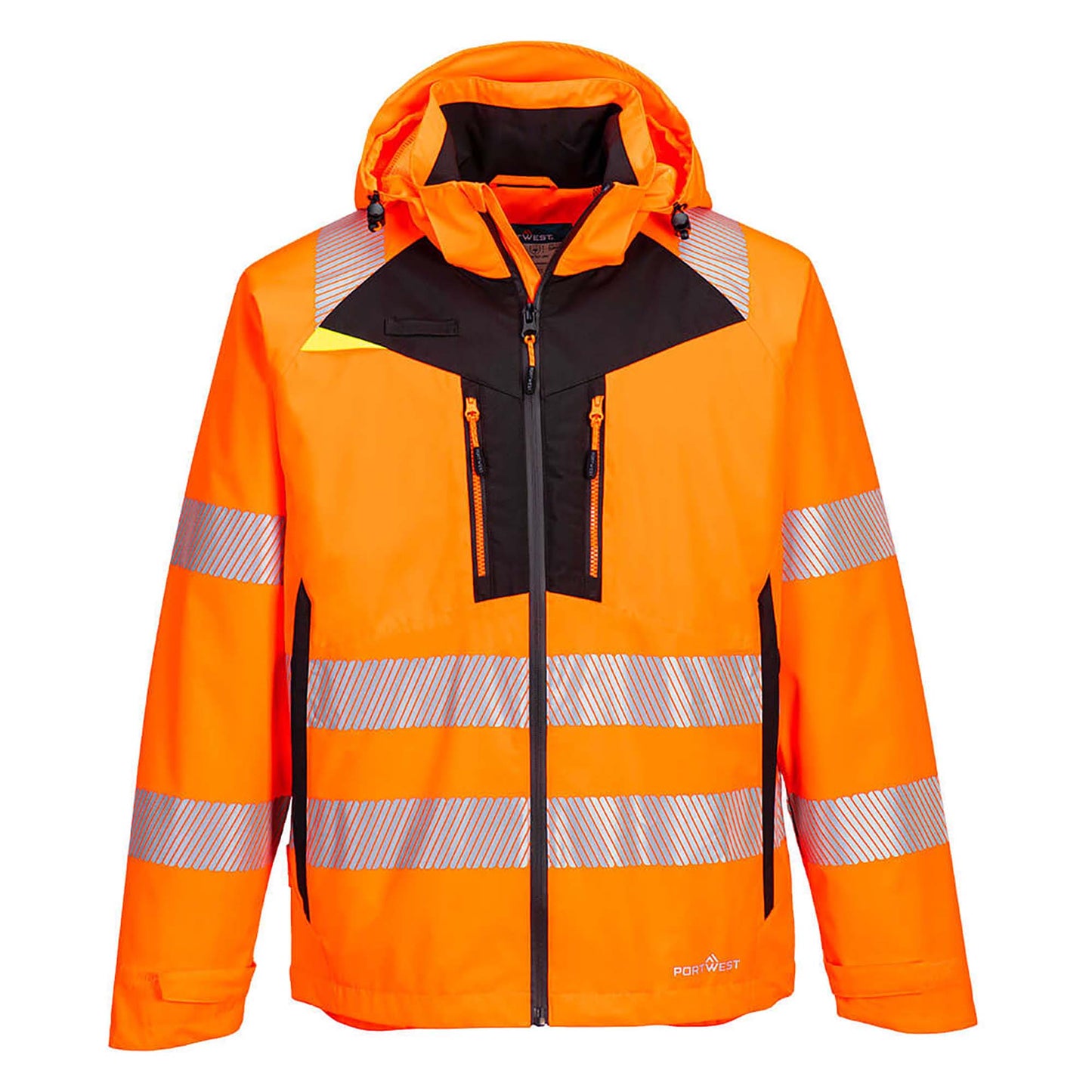 Orange Jackets - Portwest - Hi-Vis Waterproof Shell