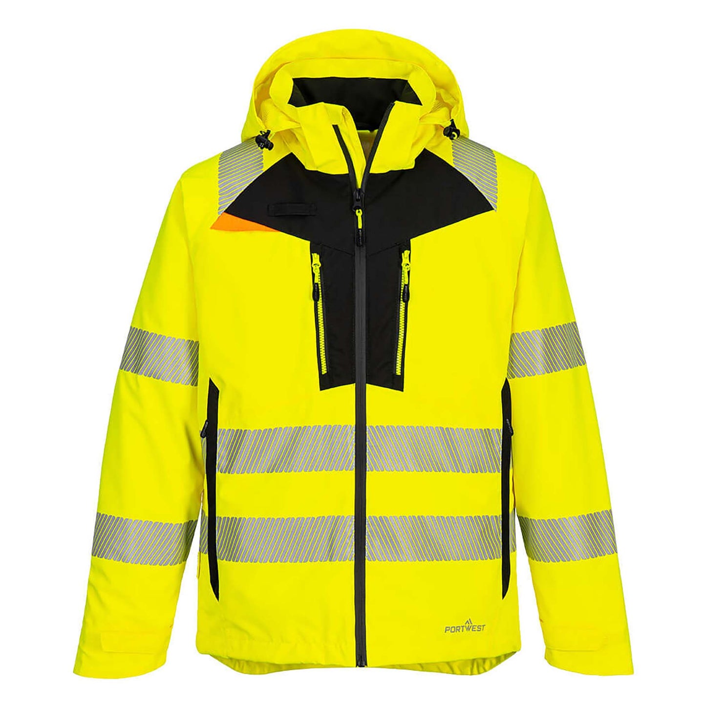 Orange Jackets - Portwest - Hi-Vis Waterproof Shell