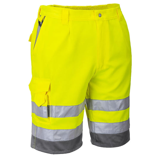 Yellow/Grey Shorts - Portwest - Stylish Design