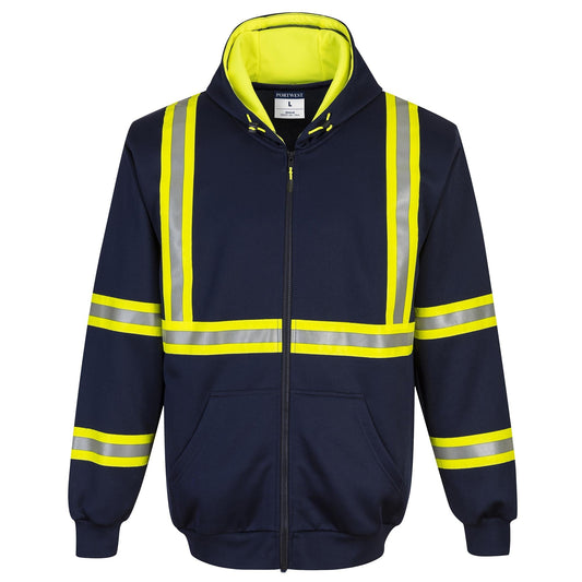 Blue Safety Sweatshirt - Portwest - Comfortable Fabric