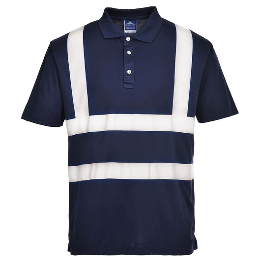 Navy Safety Shirts - Portwest - Comfortable Fabric