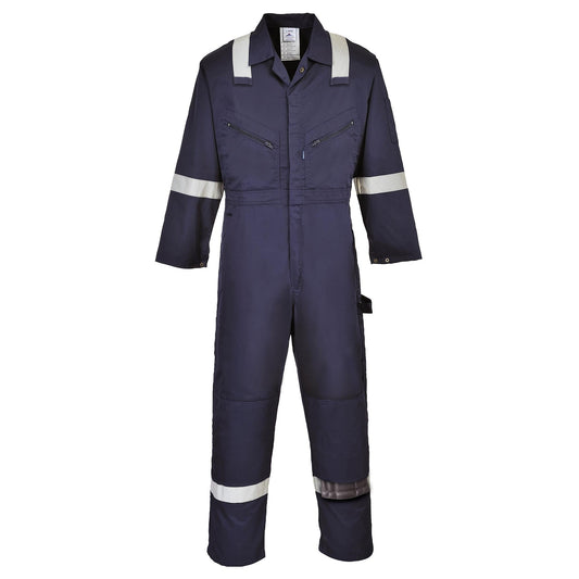 Blue Coveralls - Portwest - Durable Polycotton Fabric