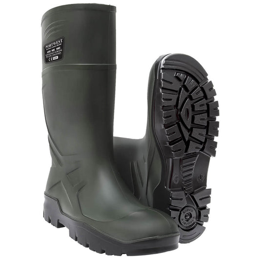 Green Work Boots - Portwest - Waterproof Comfort