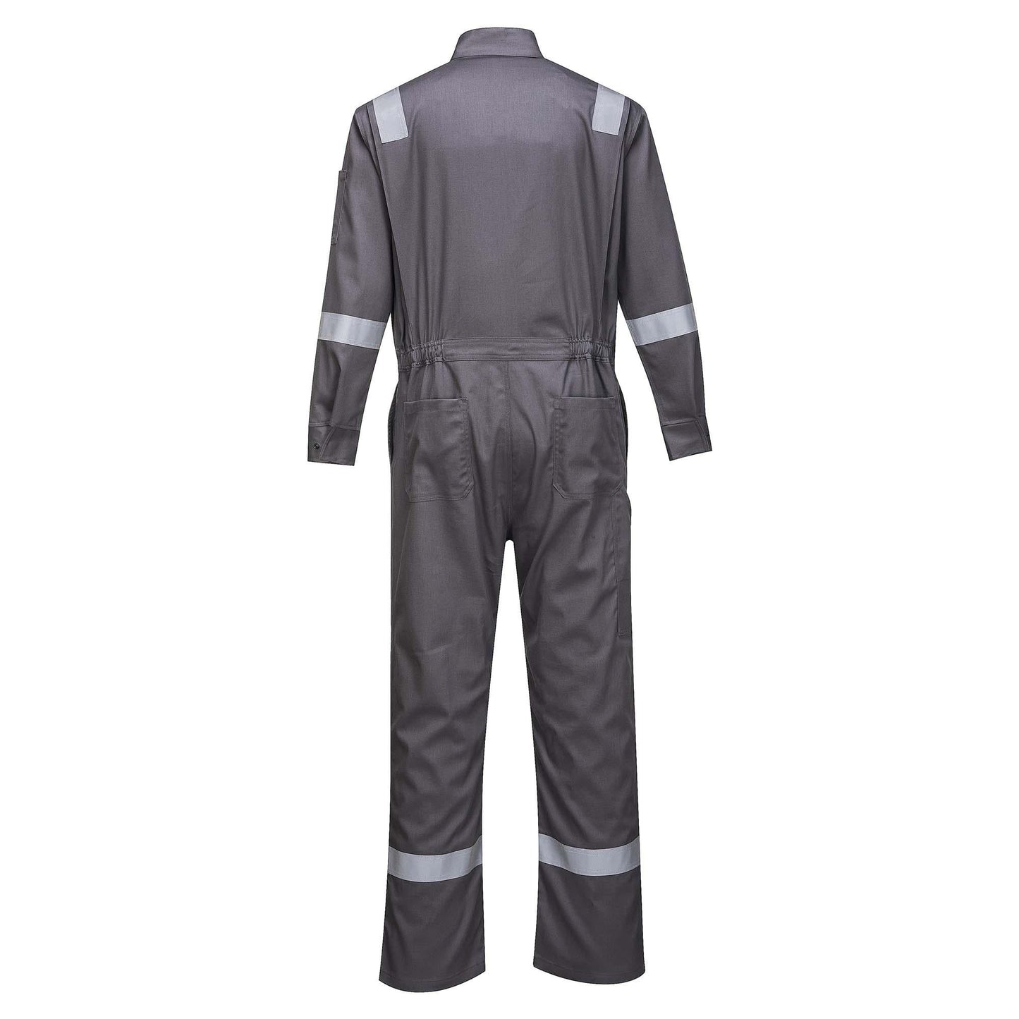 Grey Coveralls - Portwest - Durable Flame Resistant Design