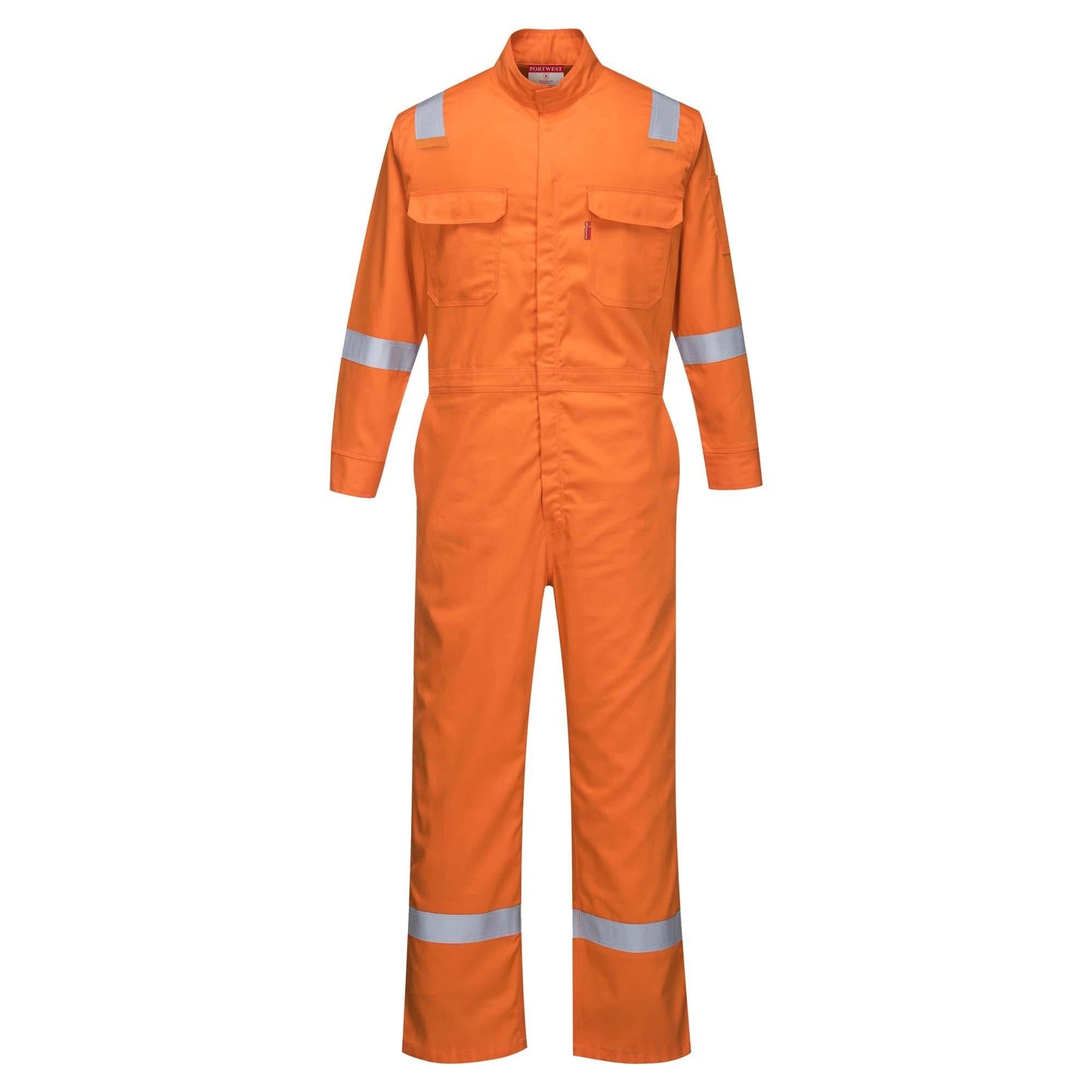 Grey Coveralls - Portwest - Durable Flame Resistant Design