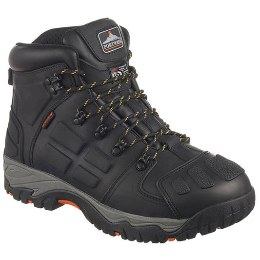 Black Work Boots - Portwest - Waterproof Quality