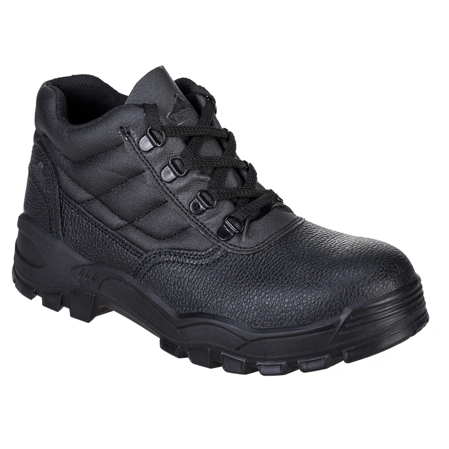 Black Work Boots - Portwest - Durable Steel Toe Safety