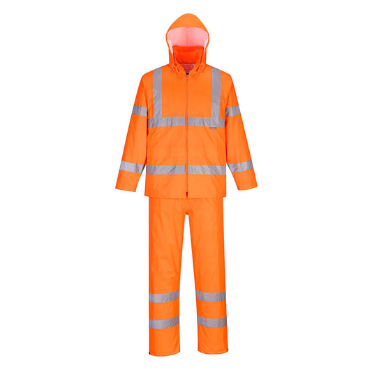 Orange Rain Suit - Portwest - Waterproof Protection