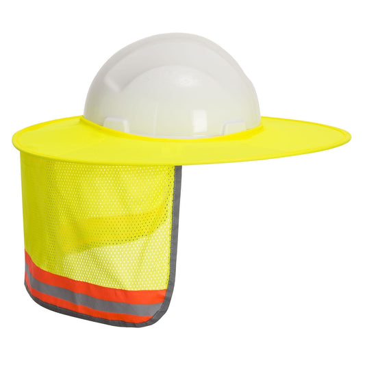 Yellow Hard Hat Shades - Portwest - Cool Mesh Design