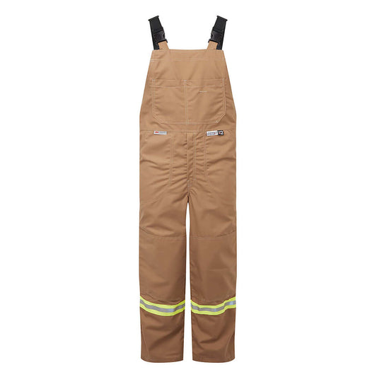 Brown Overalls - Portwest - Flame Resistant Duck Fabric