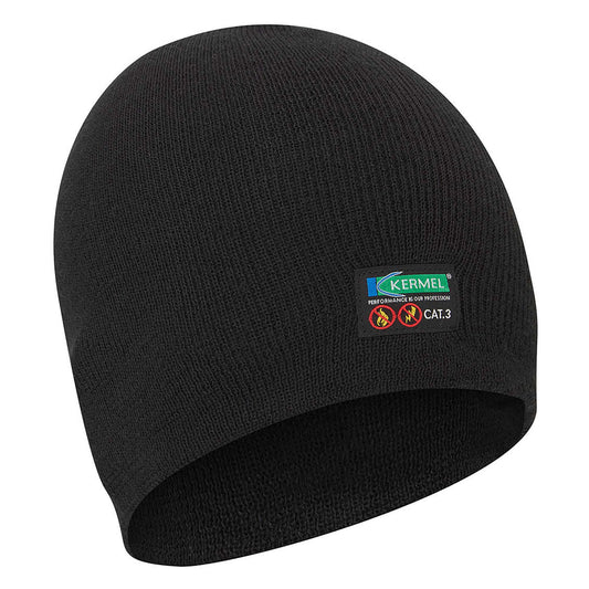 Black Beanies - Portwest - Flame Resistant Fabric