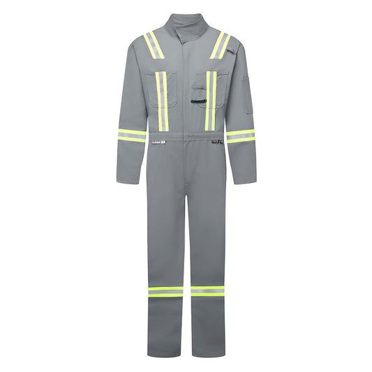 Gray Coveralls - Portwest - Flame Resistant