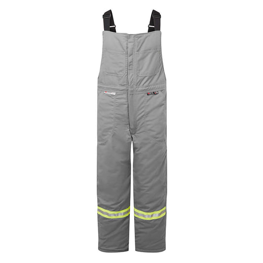 Gray Insulated Overalls - Portwest - Flame Resistant