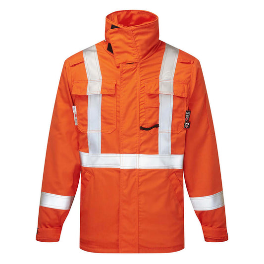 Orange Jacket - Portwest - Stylish FR Protection