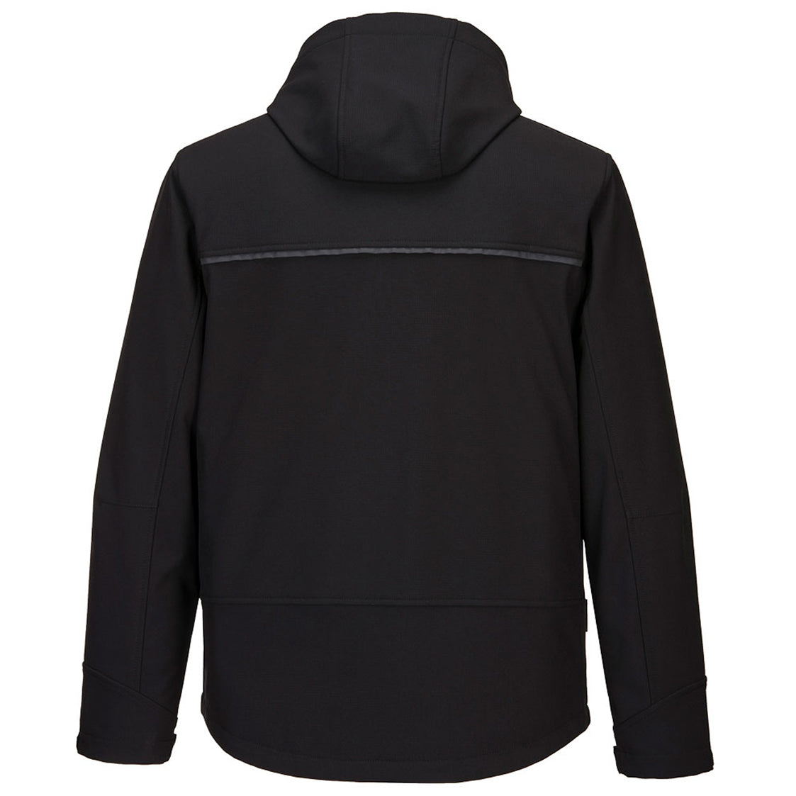 Black/Gray Softshell Jacket - Portwest - Weather Resistant