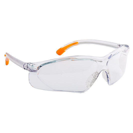 Clear Anti-Fog Lens Glasses - Portwest - Comfortable Fit