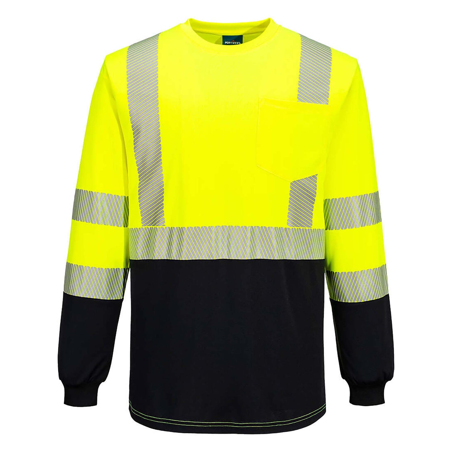 Orange Safety Shirt - Portwest - Hi-Vis Lightweight