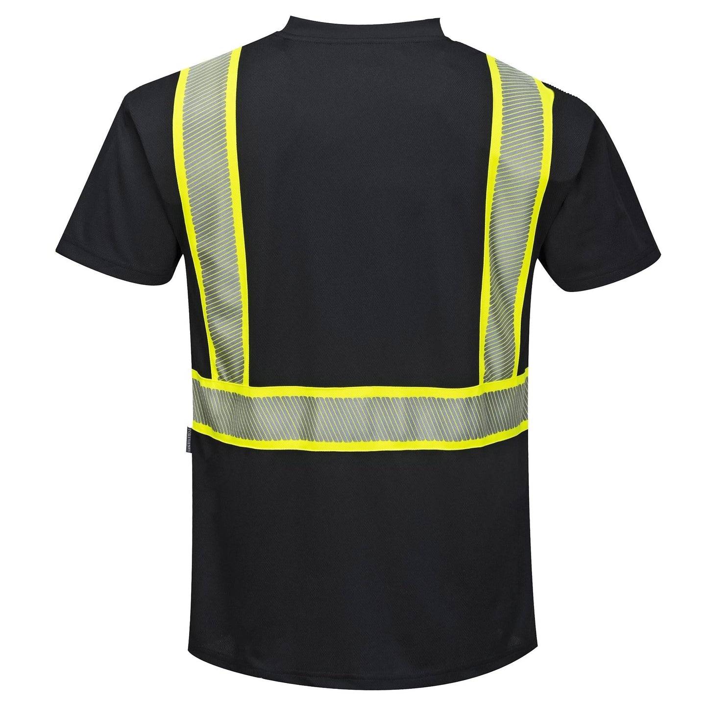Black Safety Shirts - Portwest - HiVis Comfort Fabric