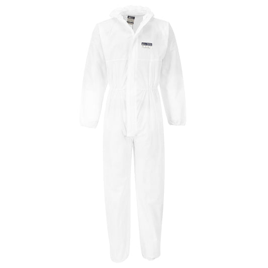 White Coveralls - Portwest - Breathable Fabric