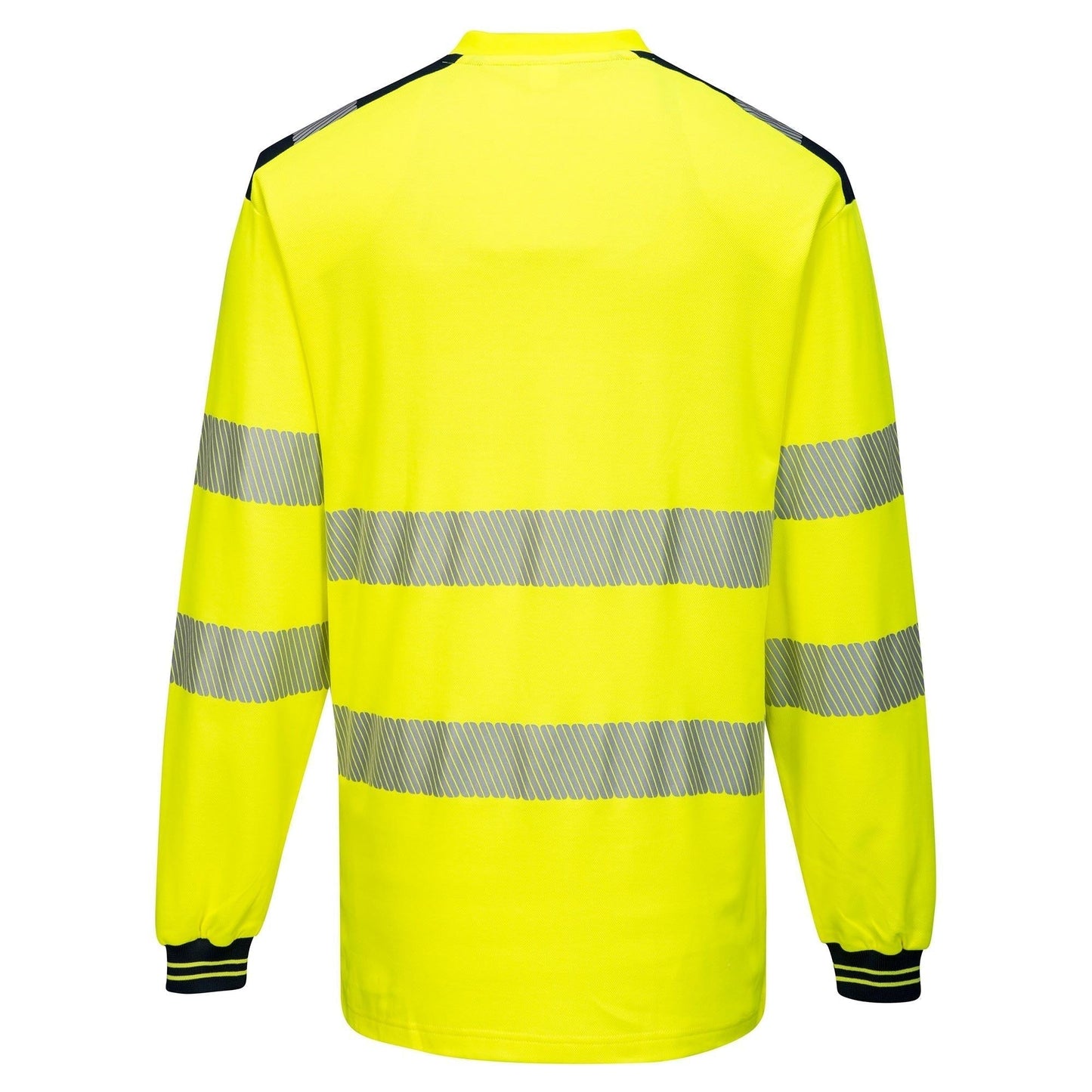 Yellow/Black Safety Shirts - Portwest - Hi-Vis Comfort