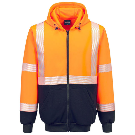 Orange Safety Sweatshirt - Portwest - Hi-Vis Design