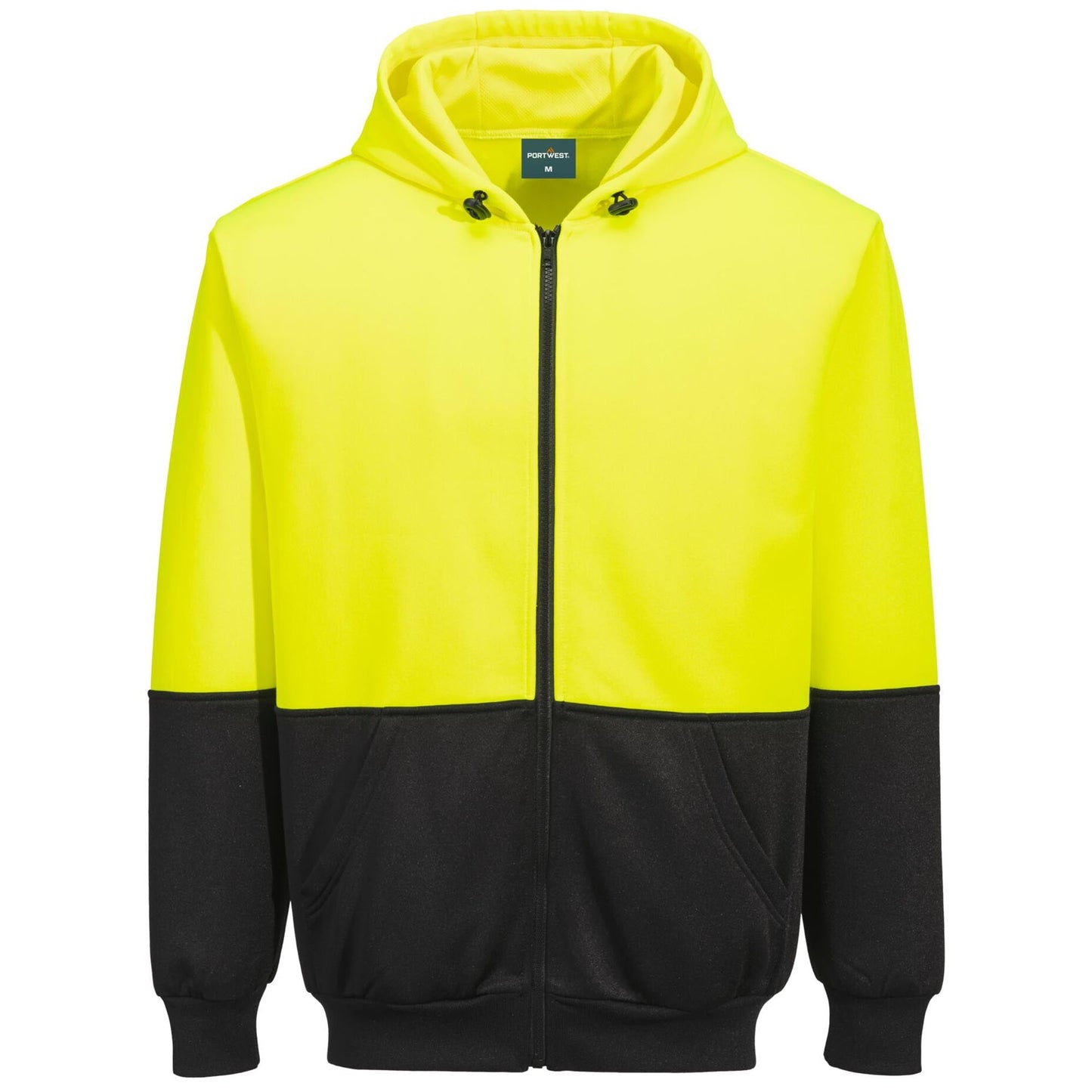 Orange Safety Sweatshirt - Portwest - Zip Hoodie