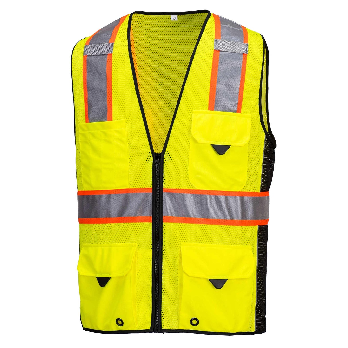 Yellow/Lime Safety Vest - Portwest - Breathable Mesh