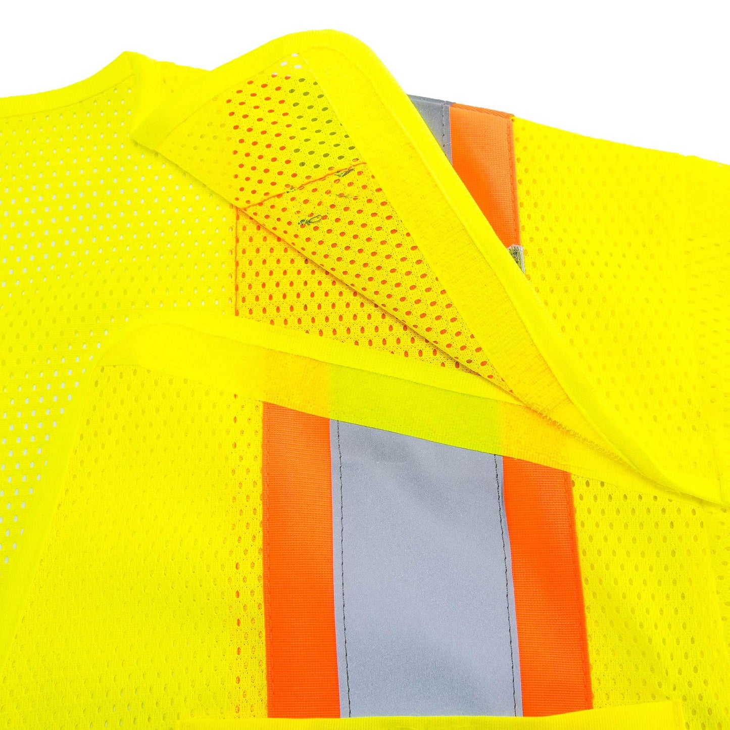 Yellow Safety Vest - Portwest - Breathable Mesh