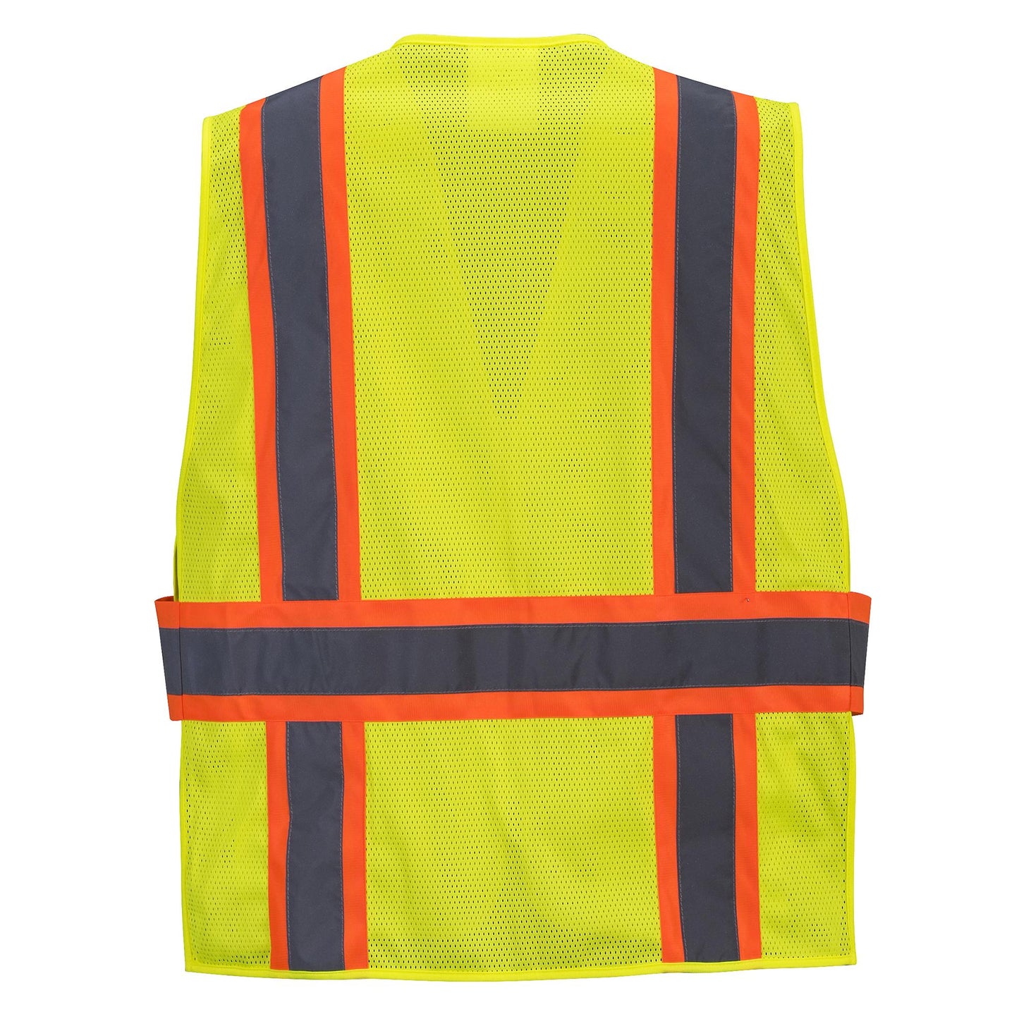 Yellow Safety Vest - Portwest - Breakaway Mesh Design