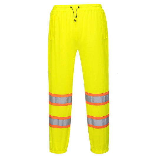 Yellow Safety Pants - Portwest - Reflective Comfort
