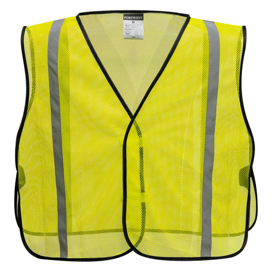 Yellow Safety Vests - Portwest - Lightweight Mesh