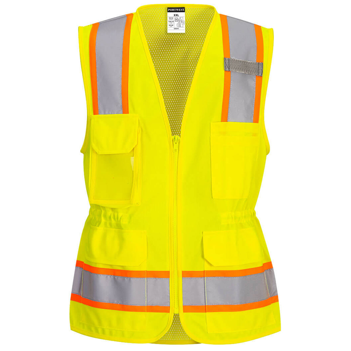 Yellow Safety Vests - Portwest - Women's Hi-Vis Vest