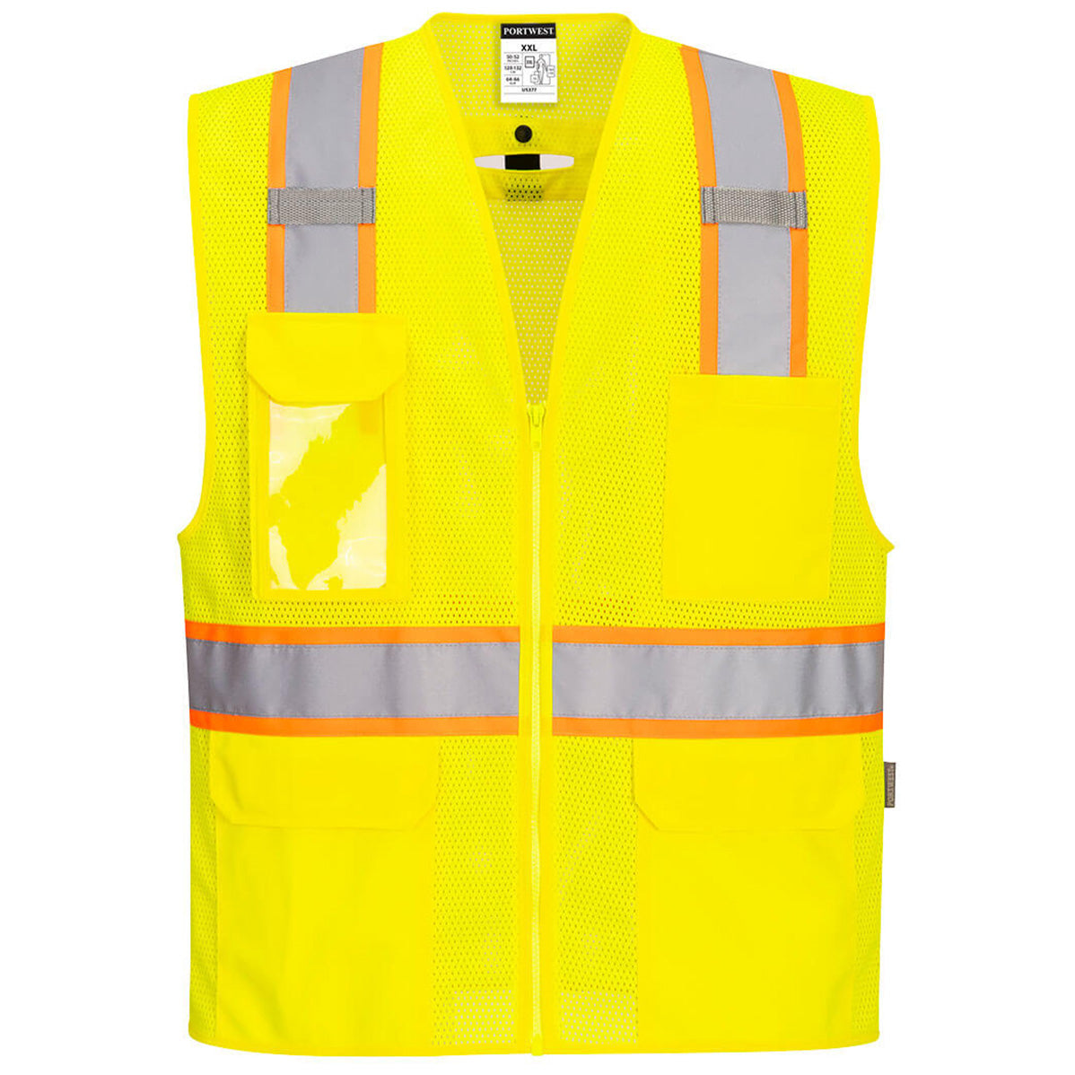 Yellow/Lime Safety Vest - Portwest - High Visibility