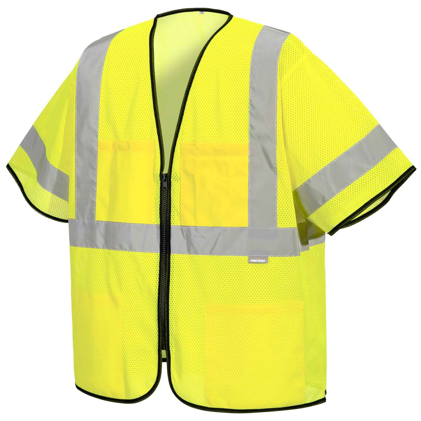 Orange Safety Vest - Portwest - Hi-Vis Mesh Fabric