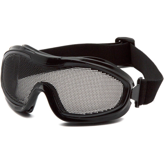 Wire Mesh Lens Goggles - Pyramex - Comfortable Fit