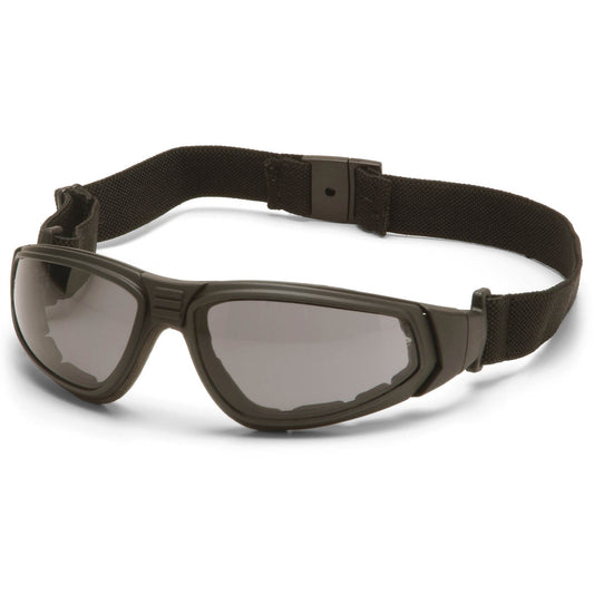 Gray H2X Anti-Fog Goggles - Pyramex - High Performance