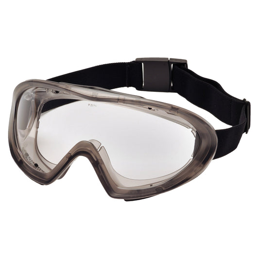 Green Tinted Goggles - Pyramex - Anti-Fog Clarity