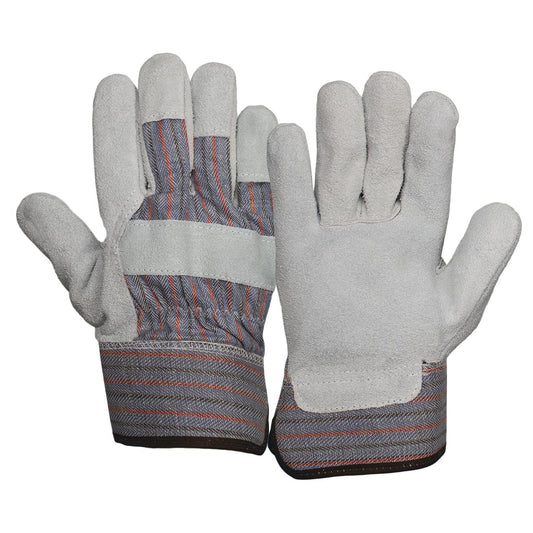 Gray Leather Gloves - Pyramex - High-end Design