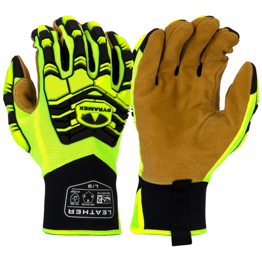 TPR Impact Gloves - Pyramex - Durable Leather Design