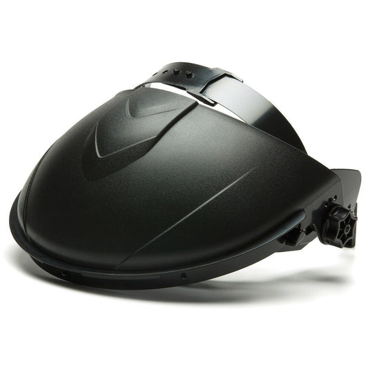 Black Headgear - Pyramex - Durable Ratchet Mechanism