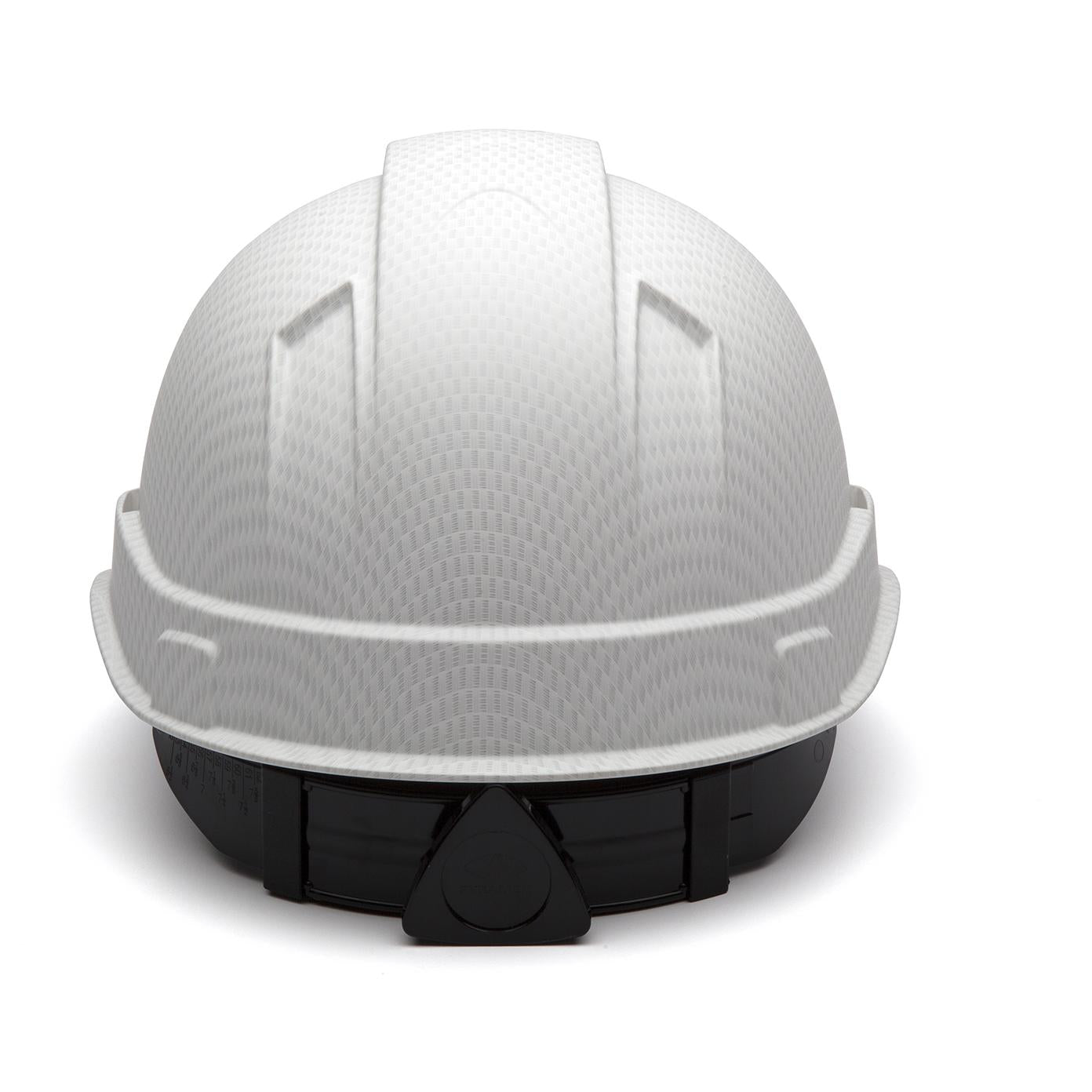 Matte White Hard Hat - Pyramex - Lightweight Design