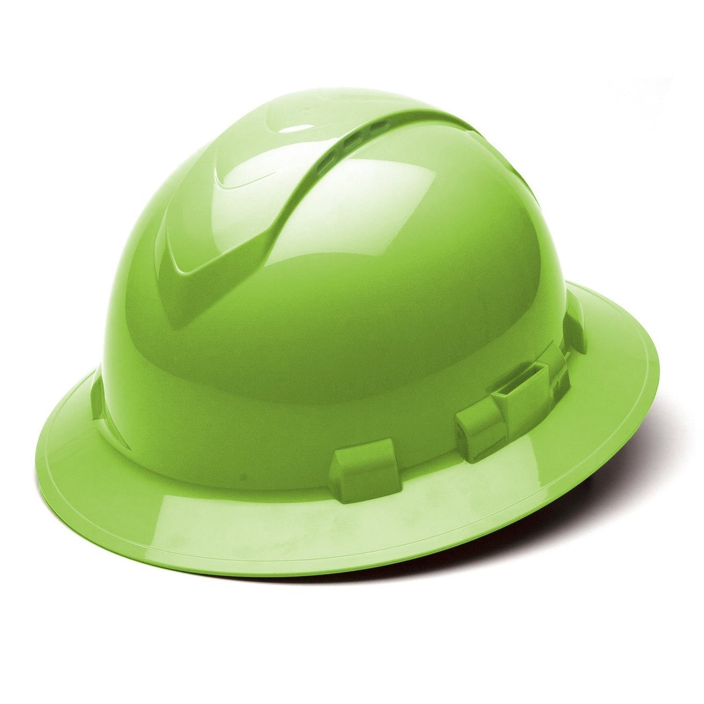White Hard Hats - Pyramex - Vented Brim for Comfort
