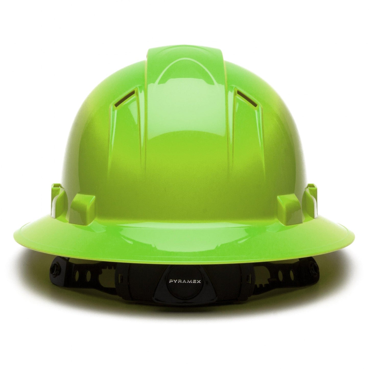 White Hard Hats - Pyramex - Vented Brim for Comfort