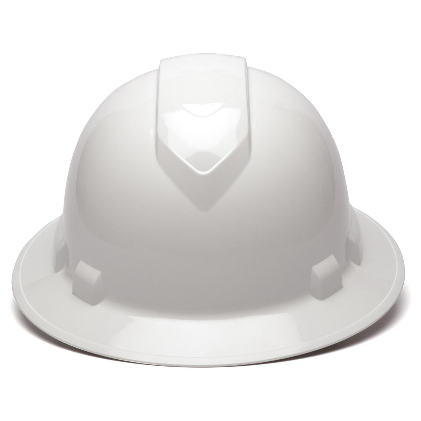 White Hard Hats - Pyramex - Lightweight ABS Design